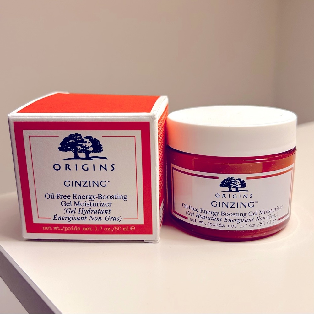 Origins Ginzing Oil Free Energy Boosting Gel Moisturizer 1.7Oz 50ml NEW in Box
